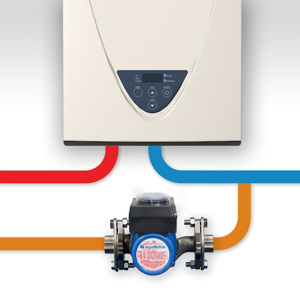 Recirculation Lg. Tanks/Tankless Dedicated, Amh2K-R Dedicated Return